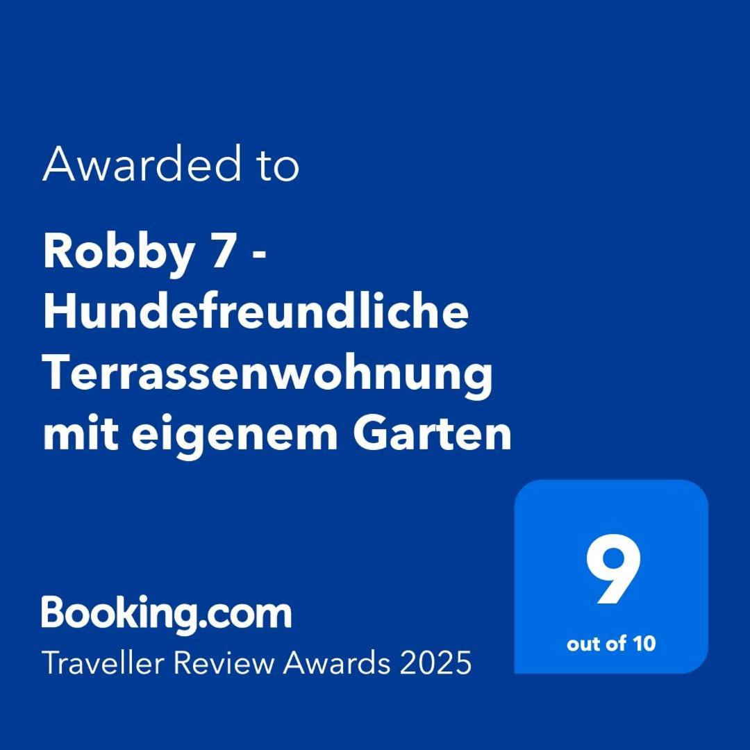 Robby 7 - Hundefreundliche Terrassenwohnung Mit Eigenem Garten Wangerooge Dış mekan fotoğraf